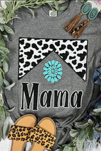 Load image into Gallery viewer, Leopard Turquoise Bead Mama Graphic T-shirt
