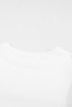 Load image into Gallery viewer, Hollow Out Ruffle Sleeve T-shirt
