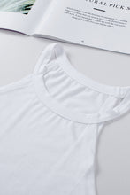 Load image into Gallery viewer, Solid Color Crew Neck Tank Top

