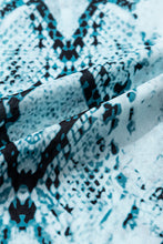 Load image into Gallery viewer, Wild Snake Print Shirt with Pockets
