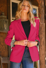 Load image into Gallery viewer, Leopard Lined Blazer
