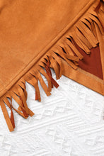 Load image into Gallery viewer, Fringed Wrap Western Midi Skirt
