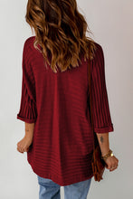 Load image into Gallery viewer, Ribbed Open Front Knit Cardigan
