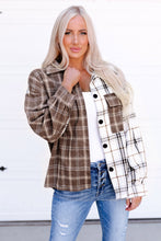 Load image into Gallery viewer, Mixed Plaid Soft Oversized Shirt
