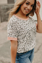 Load image into Gallery viewer, Trim Leopard Tee
