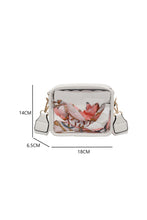 Load image into Gallery viewer, Clear PVC Leather Strap Crossbody Bag
