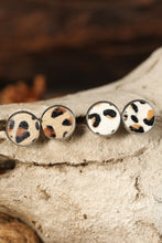 Load image into Gallery viewer, Leopard Studded Earrings
