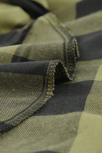 Load image into Gallery viewer, Turn-down Collar Plaid Shirt Coat
