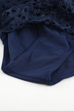 Load image into Gallery viewer, Lace Shorts Attached Swim Bottom
