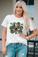 Load image into Gallery viewer, Animal Clover Graphic T-shirt
