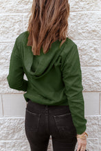Load image into Gallery viewer, Casual Solid Color Lace-up Hoodie
