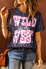 Load image into Gallery viewer, WILD like the WEST Leopard Tee
