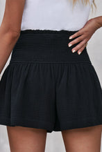 Load image into Gallery viewer, Smocked High Waist Ruffle Shorts
