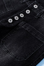 Load image into Gallery viewer, Button Fly Skinny Jeans with Pockets
