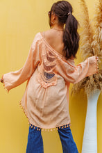 Load image into Gallery viewer, Crochet Tassel Beach Cover up
