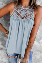 Load image into Gallery viewer, Crochet Lace Tank Top
