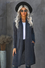 Load image into Gallery viewer, Slouchy Pocketed Knit Longline Cardigan
