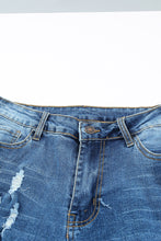 Load image into Gallery viewer, Buttoned Pockets Distressed Jeans
