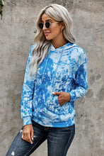 Load image into Gallery viewer, Tie-dye Print Pullover Hoodie
