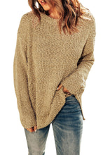 Load image into Gallery viewer, Porncorn Drop Shoulder Pullover Knit Sweater
