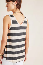 Load image into Gallery viewer, Striped V Neck Tank Top
