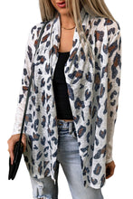 Load image into Gallery viewer, Vintage Leopard Print Open Cardigan
