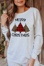 Load image into Gallery viewer, Merry Christmas Trees Print Two Piece Loungewear
