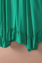 Load image into Gallery viewer, Asymmetric Flounce Belted High Waist Maxi Skirts
