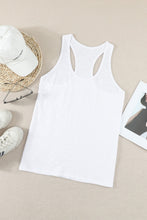 Load image into Gallery viewer, Scoop Neck Basic Solid Tank Top
