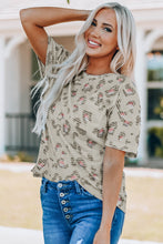 Load image into Gallery viewer, Waffle Knit Short Sleeve Top
