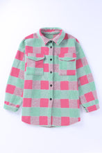 Load image into Gallery viewer, Plaid PatternÂ Oversized Shacket
