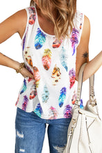 Load image into Gallery viewer, Aztec Feather Tank Top
