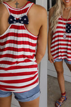 Load image into Gallery viewer, Pocket Patch Stars &amp; Stripes Tank Top
