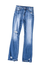 Load image into Gallery viewer, Distressed Flare Jeans
