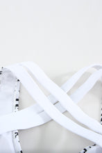 Load image into Gallery viewer, Leopard Print Criss Cross Bikini Set
