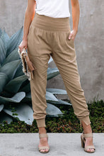 Load image into Gallery viewer, Khaki Pocketed Casual Joggers
