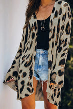 Load image into Gallery viewer, Lightweight Knit Leopard Cardigan
