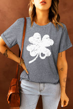 Load image into Gallery viewer, St Patrick Shamrock Graphic Print Tee
