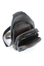 Load image into Gallery viewer, Faux Leather Multi-pockets Zipped Chest Bag
