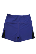 Load image into Gallery viewer, Mesh Cutout Patchwork Swim Shorts
