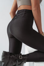 Load image into Gallery viewer, Criss Cross Tummy Control High Waist Leggings
