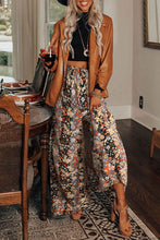 Load image into Gallery viewer, Floral Print High Waist Wide Leg Pants
