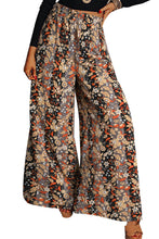 Load image into Gallery viewer, Floral Print High Waist Wide Leg Pants
