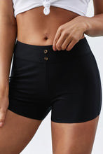 Load image into Gallery viewer, Eyelets Waistband Swim Boyshorts
