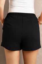 Load image into Gallery viewer, Drawstring Elastic Waist Pocketed Shorts
