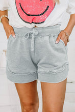 Load image into Gallery viewer, Ribbed Trim Knit Casual Shorts
