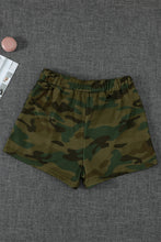 Load image into Gallery viewer, Camouflage Drawstring Casual Shorts
