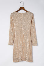 Load image into Gallery viewer, Knot Pack Hip Sequin Dress
