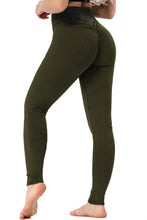 Load image into Gallery viewer, Light Green High Waisted Butt Lifting Yoga Gym Leggings
