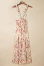 Load image into Gallery viewer, Multicolor Crisscross Backless Long Floral Dress
